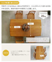 画像をギャラリービューアに読み込む, Herit. Dining Table 1500
