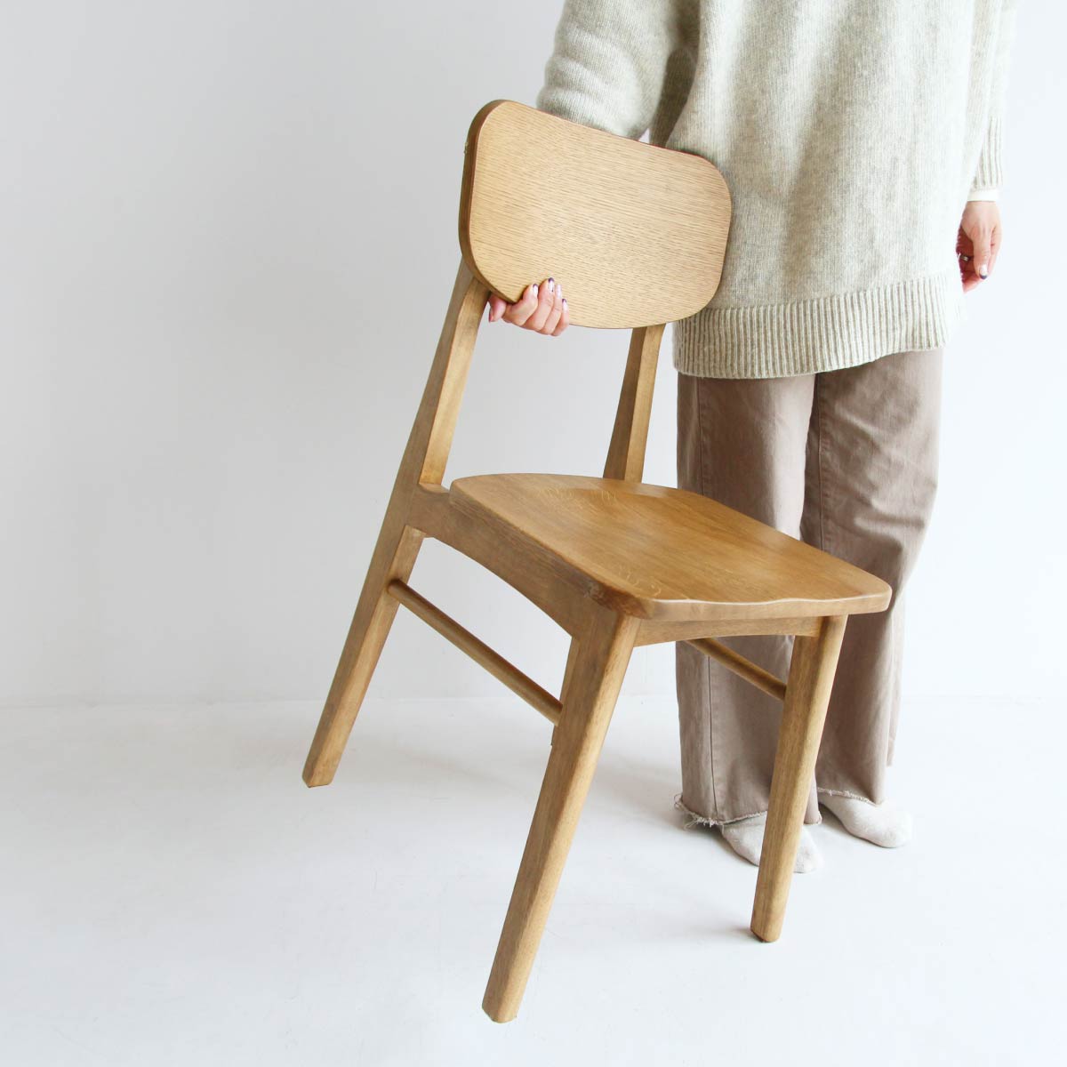 Rasicチェアー　ナチュラルウッドの木製チェア Rasic Chair | カフェ用家具・業務用家具の専門店 kagupot(カグポット)