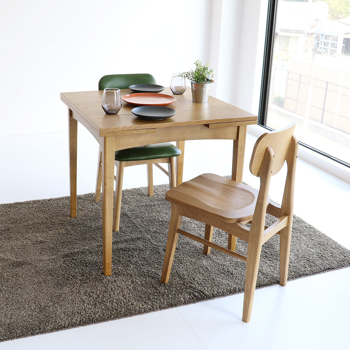 ダイニングテーブル Rasic Extension Dining Table RAT-3682 Rasic Extension Dining Table | カフェ用家具・業務用家具の専門店